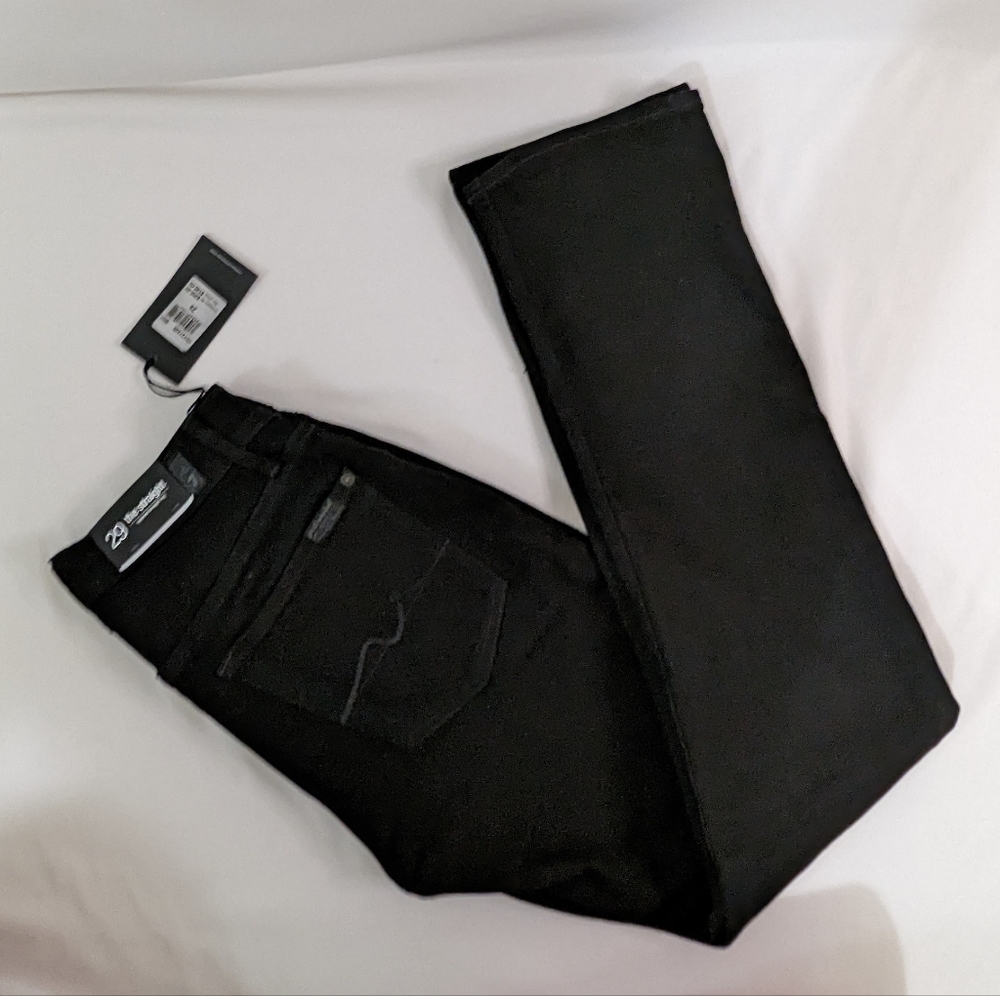 NWT 7 For All Mankind Straight Tapered Jeans - Picture 5 of 10